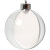Creativ Company Decoration Balls de Noël Two -Part, 5st.