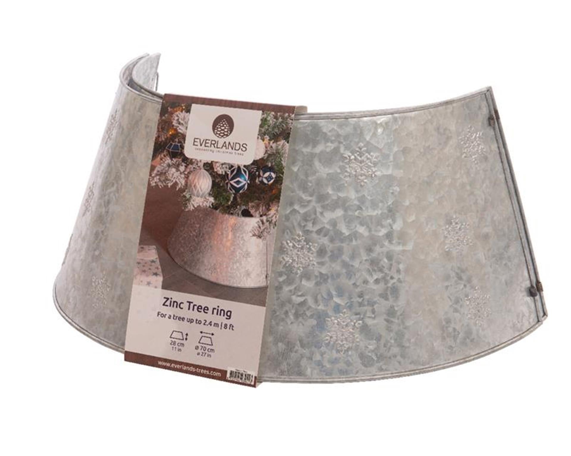 Anneau de sapin de Noël Everlands zinc dia57cm