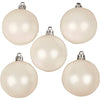 Creativ company Boules de Noël, d 6 cm, blanches, nacre, 20 pièces 1 boîte