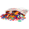 Paillettes Creativ company, rondes, taille 10-25 mm, différentes couleurs, 250 gr 1 boîte