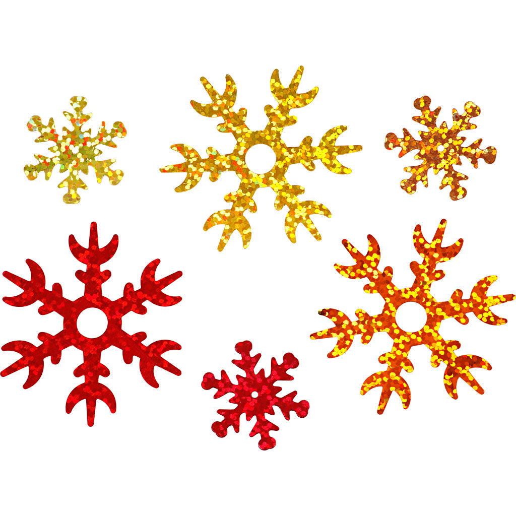 Paillettes Creativ company, taille 25+45 mm, cuivre, or, rouge, 30 gr 1 boîte