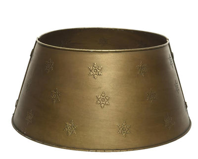 Decoris anneau de sapin de Noël en fer dia57cm or antique