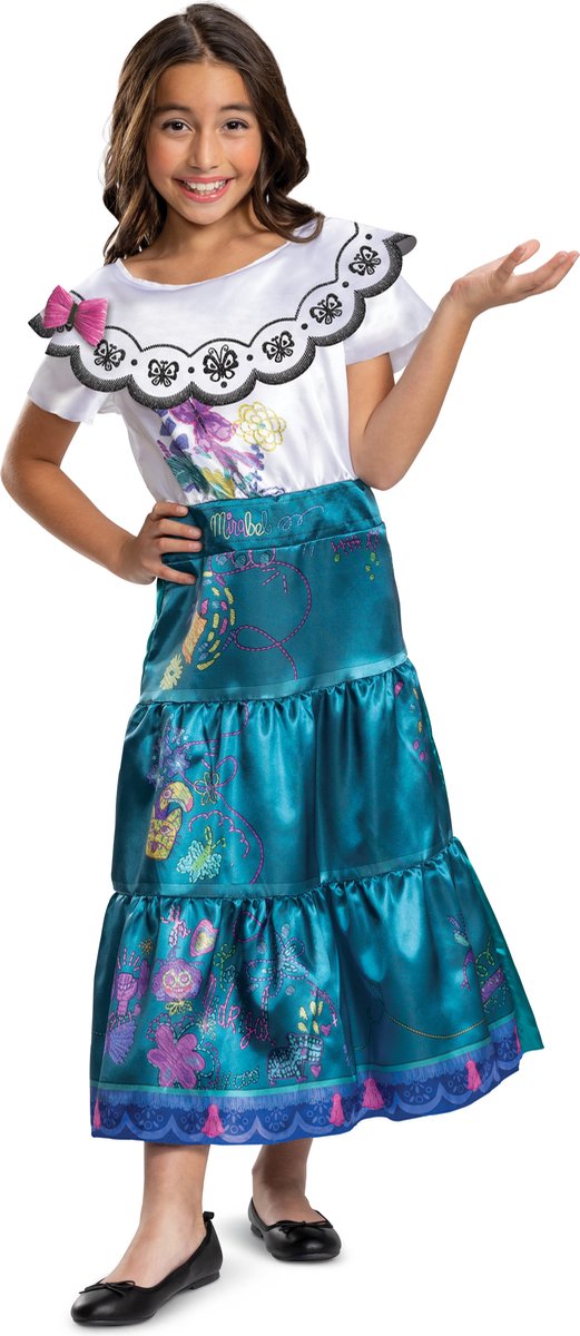 Déguisement disney - encanto, mirabelle deluxe, taille s (5 - 6 ans), filles
