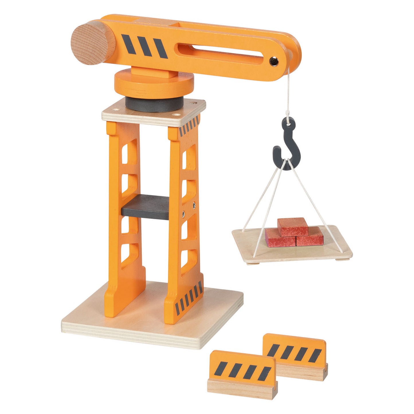 Grue rotative en bois Goki - 4 pcs.