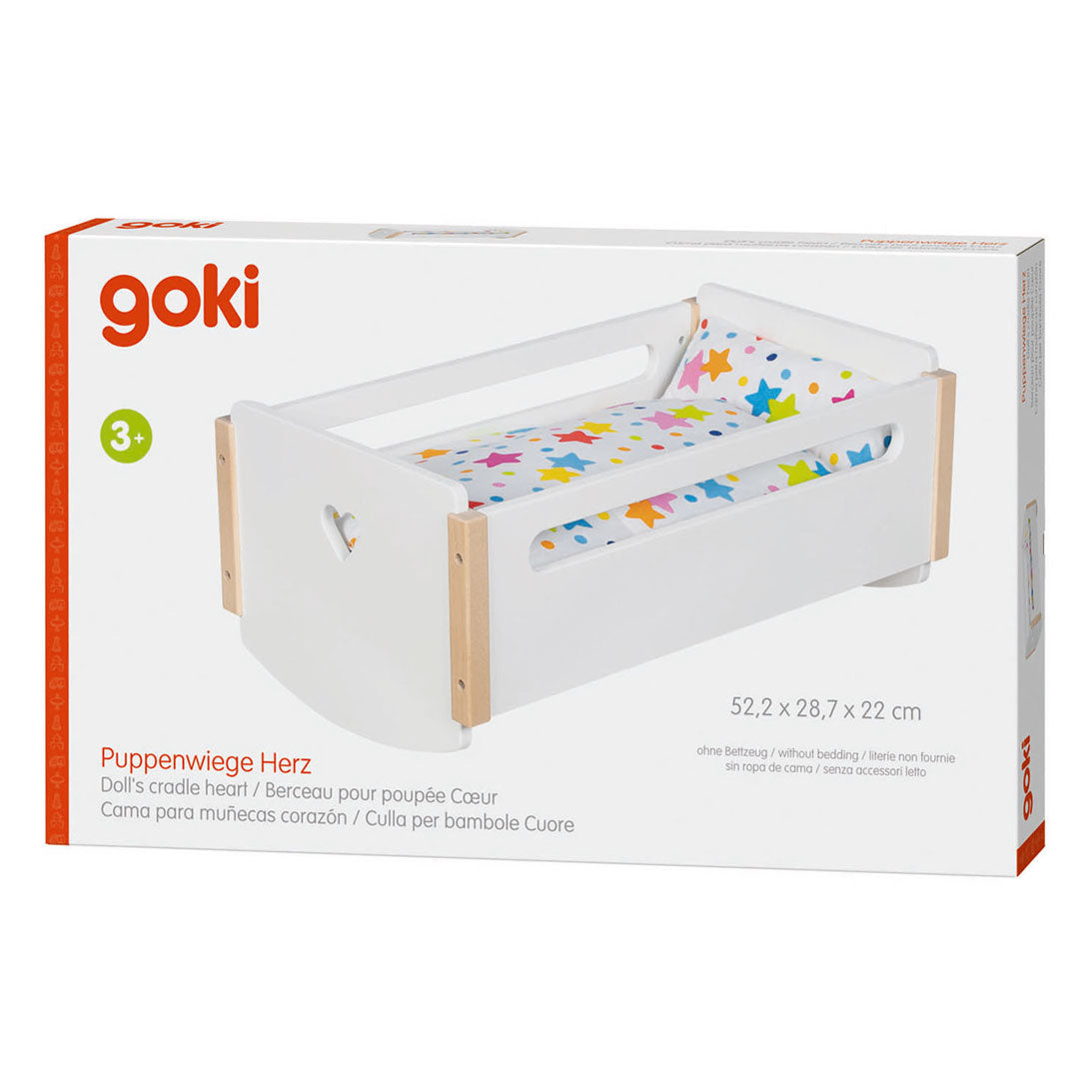 Berceau de poupée en bois Goki