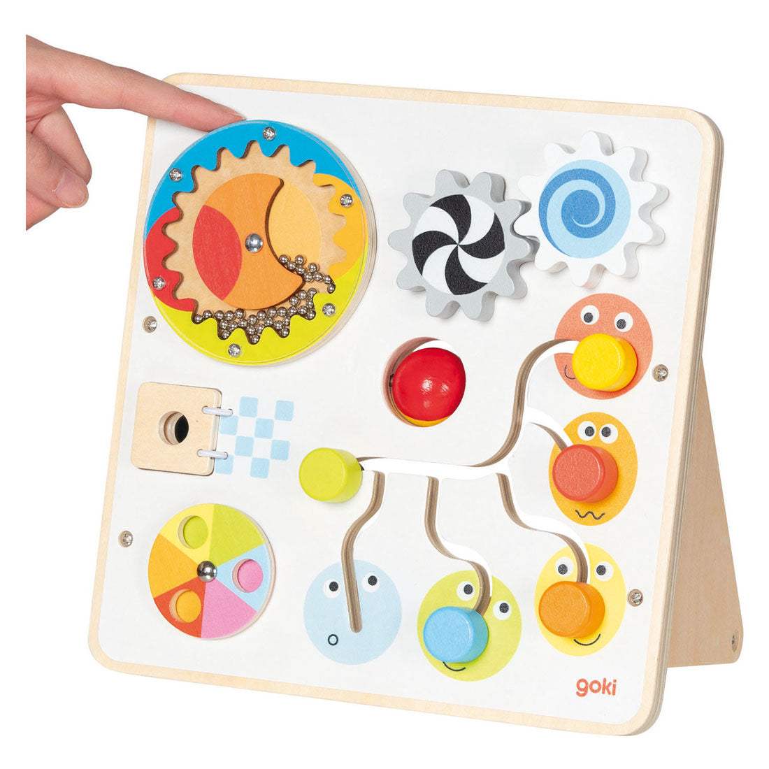 Planche d'activités en bois Goki