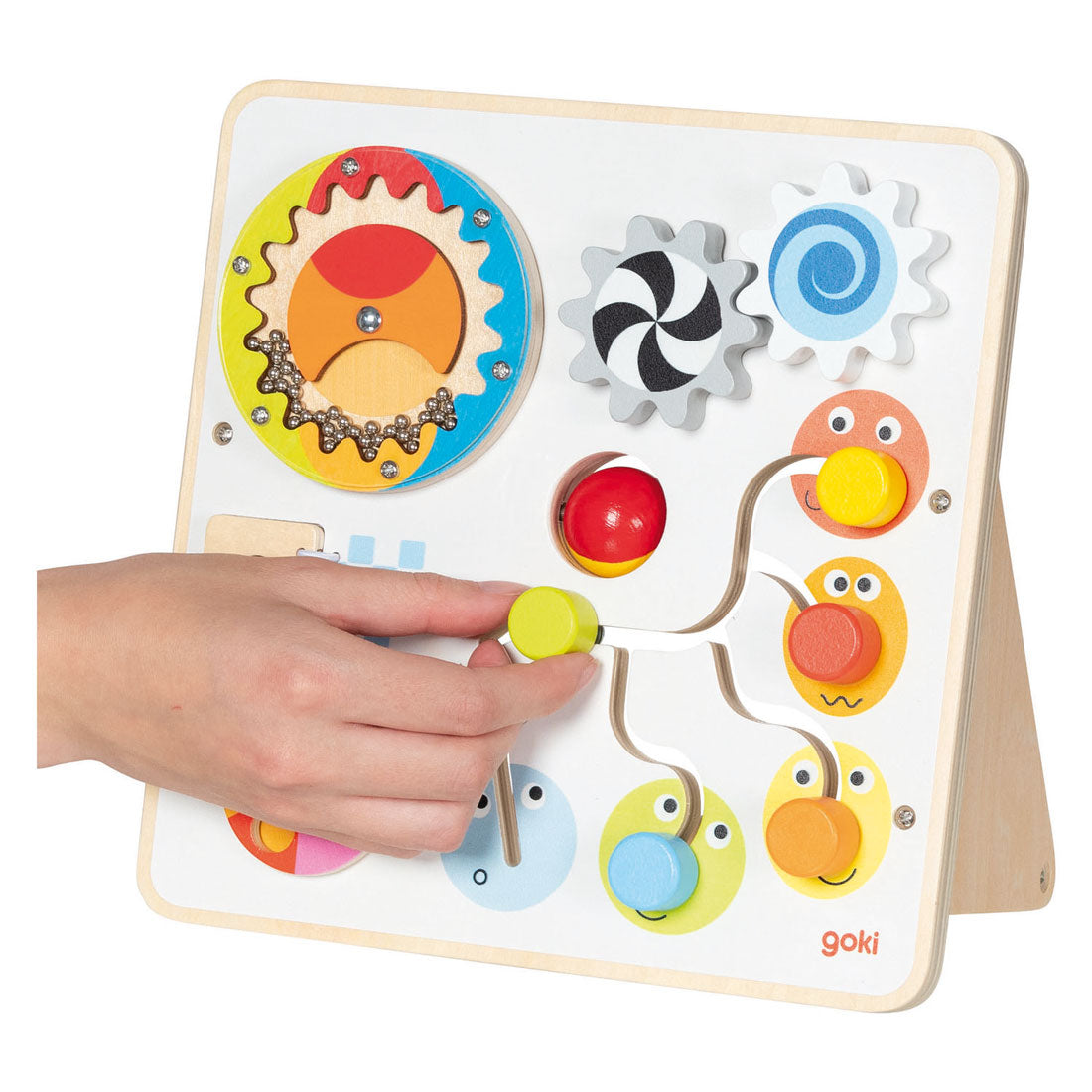 Planche d'activités en bois Goki