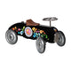 Goki voiture de marche en métal noir