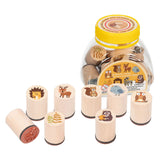 GOKI WOODEN TIMP Set Forest Animaux, 9dlg. - afbeelding 1