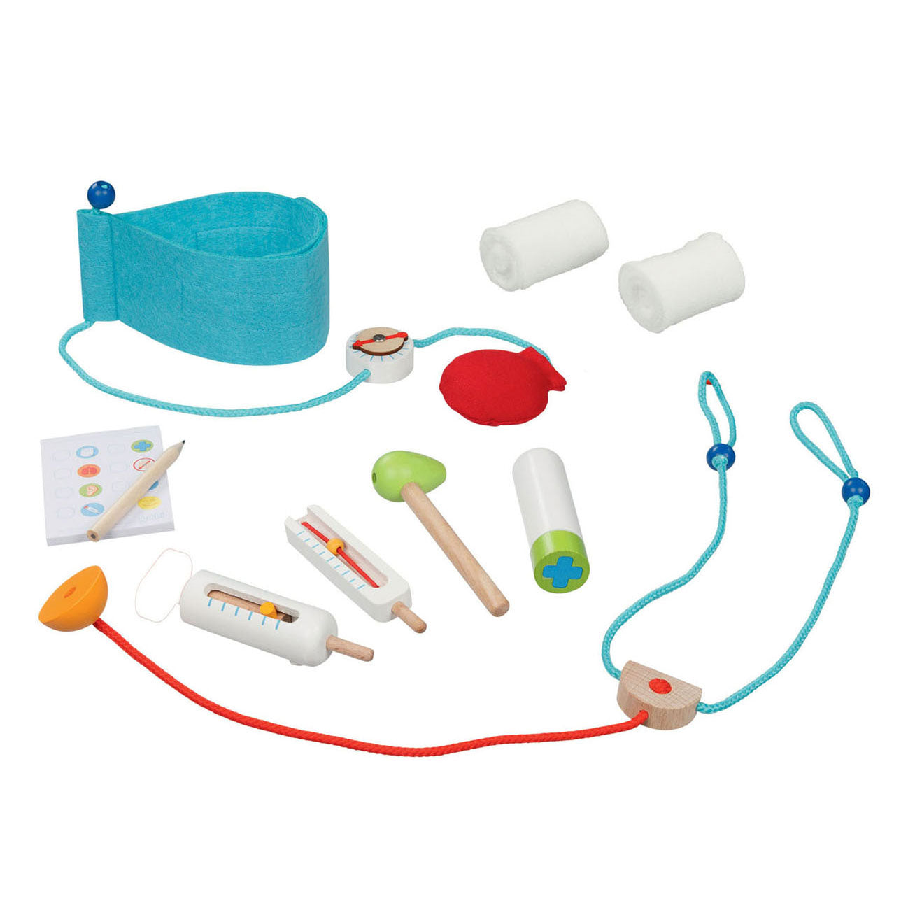 La valise de Goki Doctor avec équipement du docteur, 10dlg.