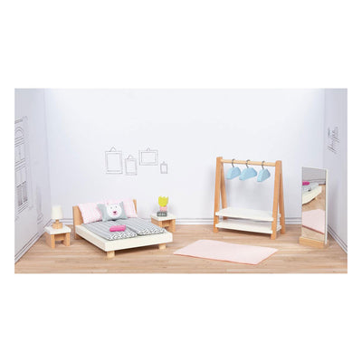 GOKI WOODEN PUPPET MEUBLAGE CHAMBRE, 18DLG.