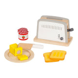 Goki Wooden Toaster, 10dlg. - afbeelding 1