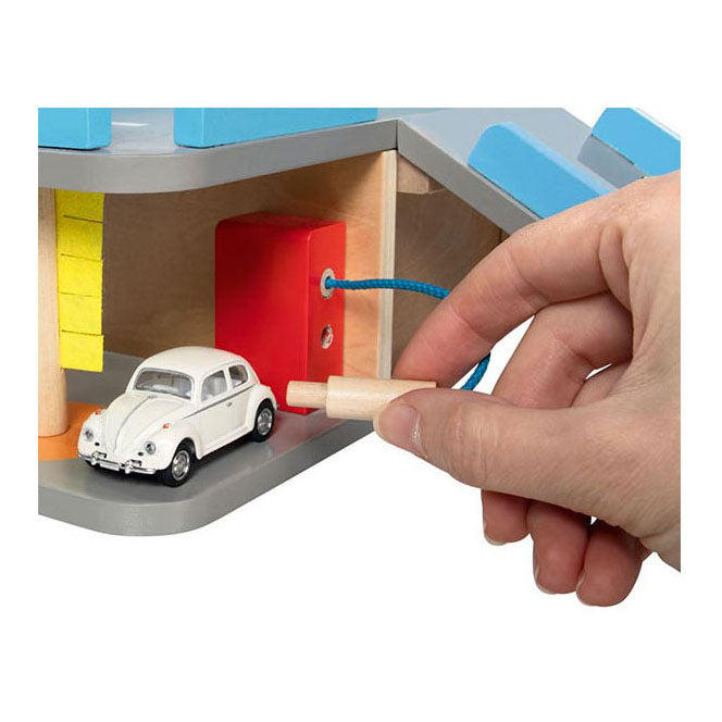 GOKI WOODEN CITY GARAGE GARAGE, 4DLG.