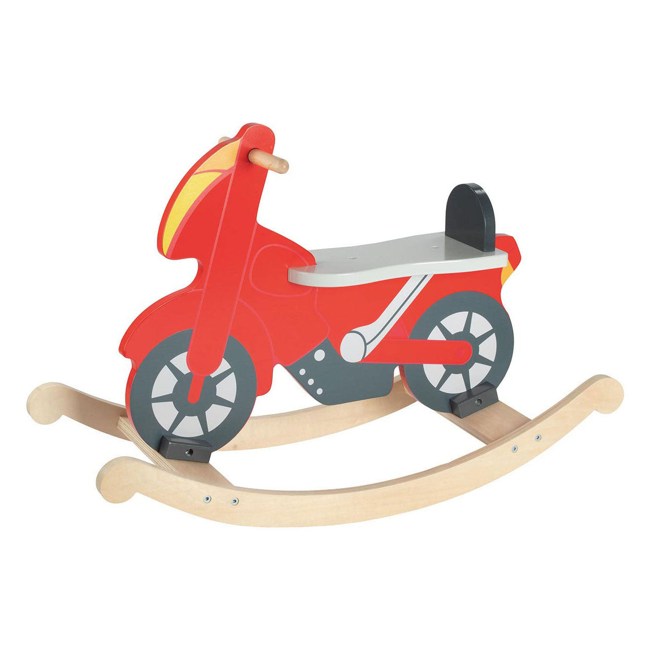 Moteur de bosse en bois goki rouge