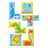 Goki Block Block Puzzle Animaux sauvages, 4e. - afbeelding 2