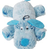 Chien velu rose bleu assorti