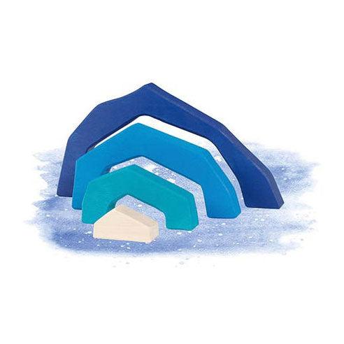 Goki Wooden Building Blocs Four Seasons, 25dlg.