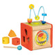 Goki Wooden Activity Kubus Beatbox and Motoric Piral