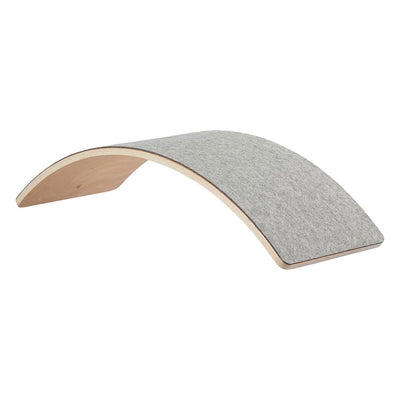 Goki Wooden Balance Board Wave avec feutre, 82 cm
