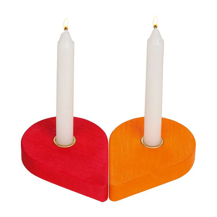 Goki Wooden Birthday Wreath Candlesticks, 6dlg.
