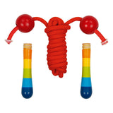 Goki Wooden Jumping Corde Rainbow, 200 cm - afbeelding 2