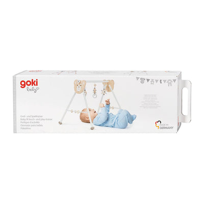 Ours de gymnase de bébé en bois goki