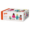 Goki Flexible Dolls Intercultural Family, 4st.