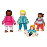 Goki Flexible Dolls Intercultural Family, 4st. - afbeelding 1