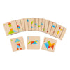 Monde de tangram en bois Goki