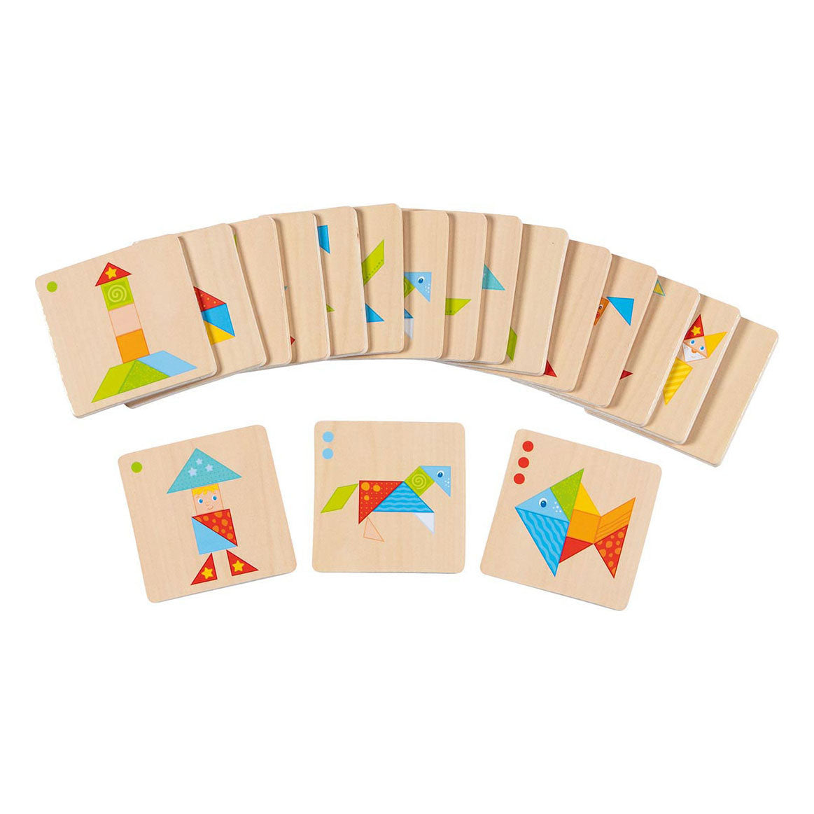 Monde de tangram en bois Goki