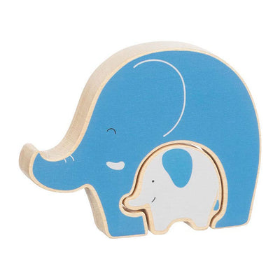 Goki Wooden Puzzle Standing Elephant, 2st.