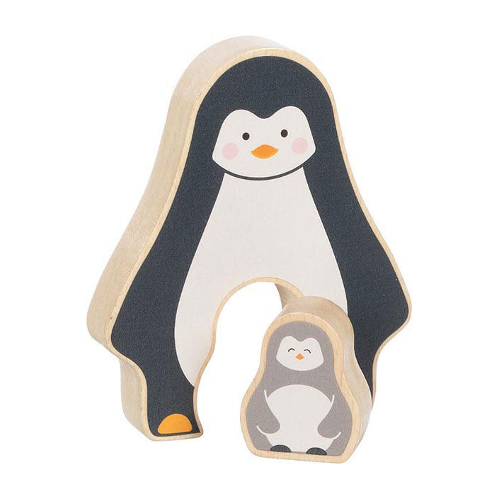Goki Wooden Puzzle debout Pinguint, 2e.