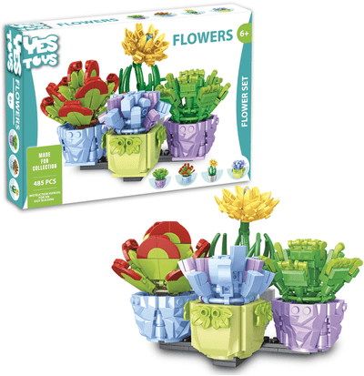 Oku yestoys fleurs fleurs 485 pièces