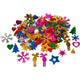 Paillettes Creativ company, taille 8-50 mm, couleurs fortes, 35 gr 1 boîte