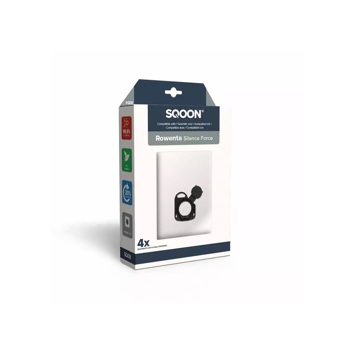 Sac aspirateur Sqoon Rowenta silence force