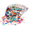 Paillettes Creativ Company, taille 6-20 mm, env. 9780 pièces, couleurs pastel, 250 gr 1 boîte