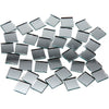 Carreaux de mosaïque miroir Creativ company, format 10x10 mm, épaisseur 2 mm, 500 pièces 1 boîte