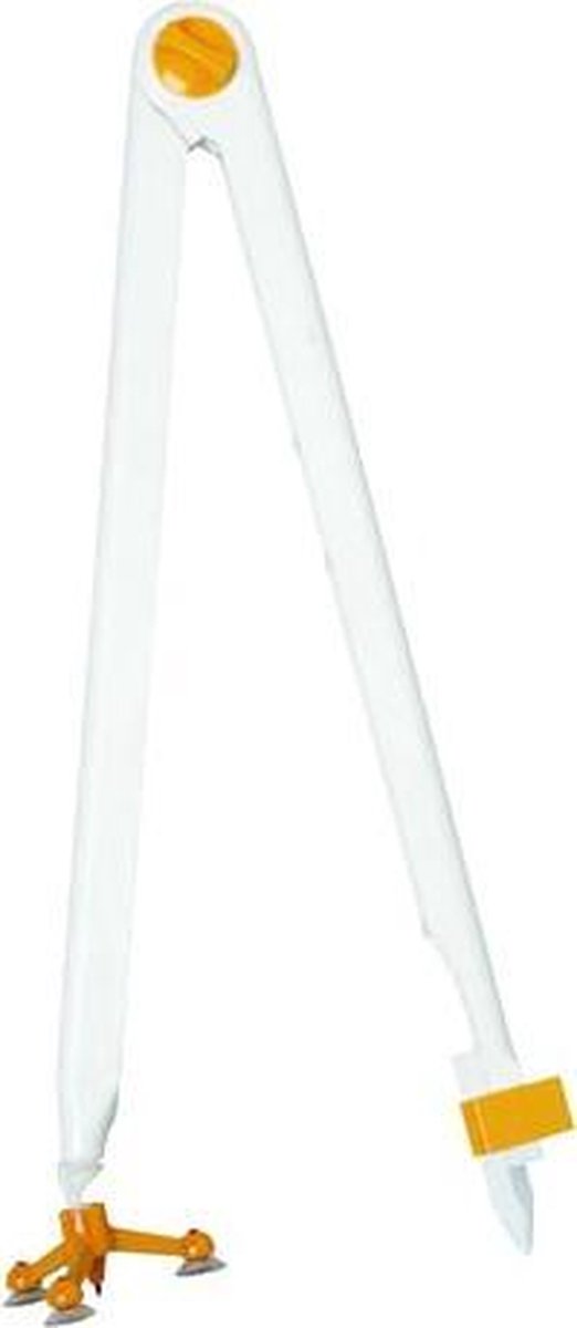 Boussole tableau noir Aristo - longueur 50 cm - diamètre 90 cm - plastique - ar-1932w
