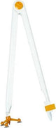 Boussole tableau noir Aristo - longueur 50 cm - diamètre 90 cm - plastique - ar-1932w