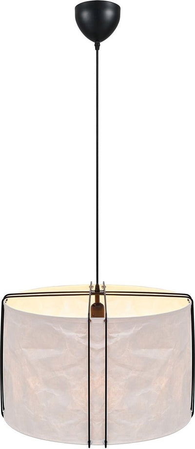 Nordlux cardine 50-lampe suspendue-e27-papier froissé-blanc