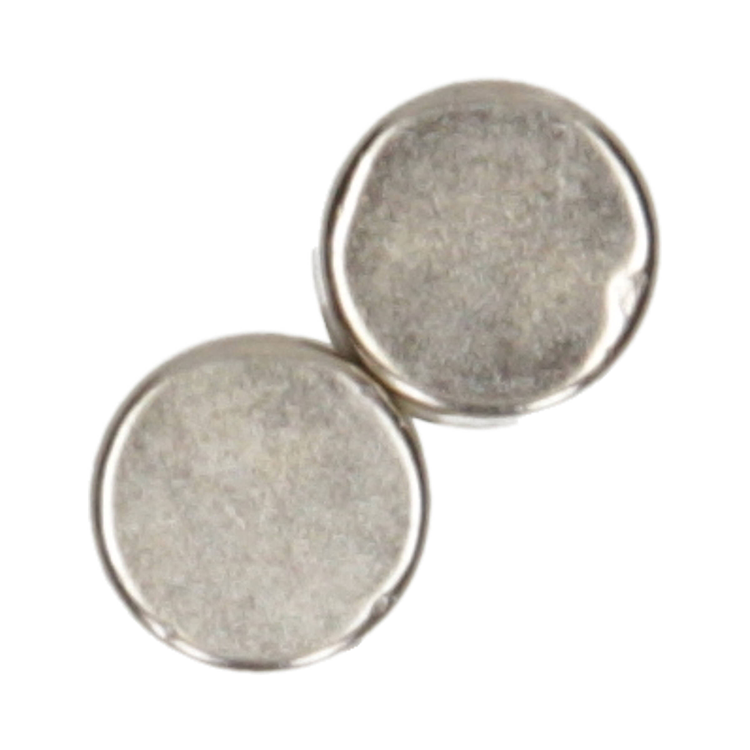 Mack 1076871 - disques aimants néodyme 8mm*2mm (n35) - argent 50pcs | 4 pièces