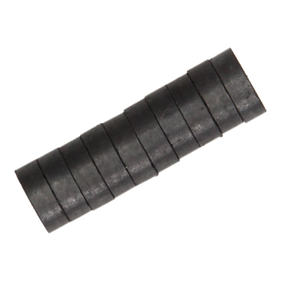 Mack 1076873 - disque aimanté ferrite 15mm - noir 10 pcs | 4 pièces
