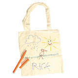 Sac de porte-coton Goki blanc vierge - afbeelding 1