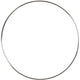 Creativ company anneau en fil métallique, d 7 cm, épaisseur 1,5 mm, argent, 10 pièces 1 boîte