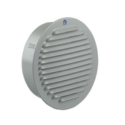 Renson 1078694 - installation de grille murale 435r dia 190 mm ral 9006 | 4 pièces - afbeelding 1