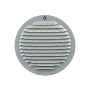 Renson 1078694 - installation de grille murale 435r dia 190 mm ral 9006 | 4 pièces - afbeelding 2