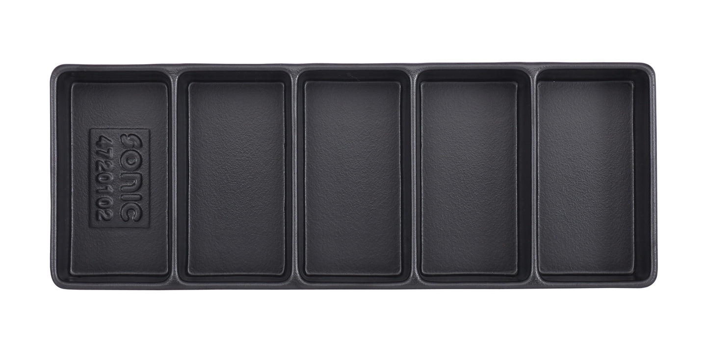 Conteneur Ty Sonic, vide 5 compartiments (145x370x48mm)