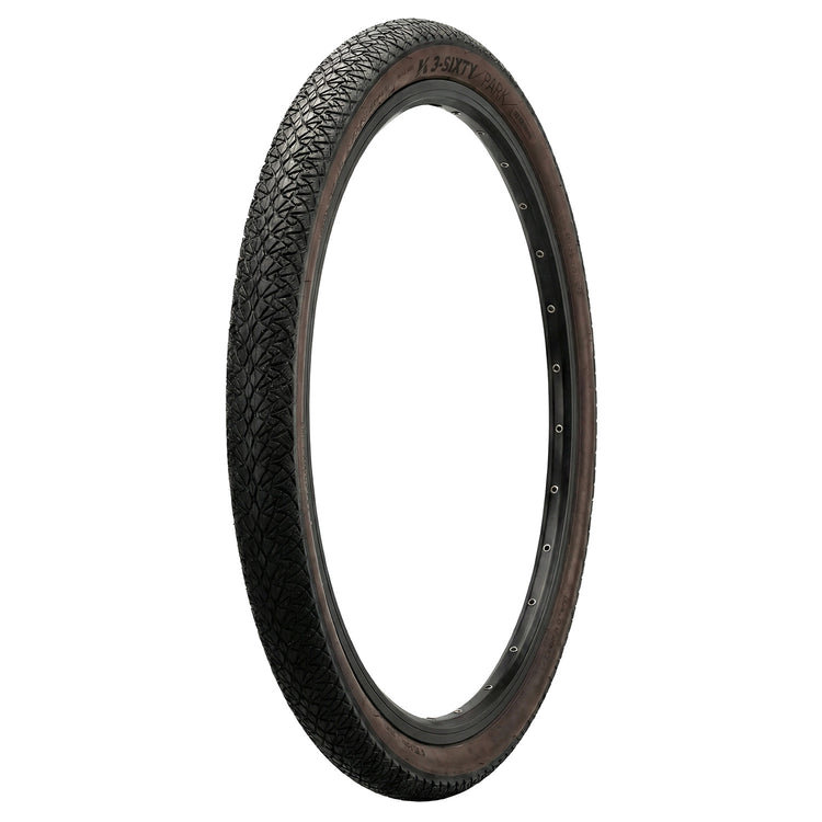 Pneu pliable Kenda 3-sixty park 26 x 2,25 k crème gumwall