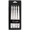 Creativ company Guirlandes lumineuses pour sapin de Noël à LED, h : 15,5 cm, d 14 mm, 4 pièces 1 boîte