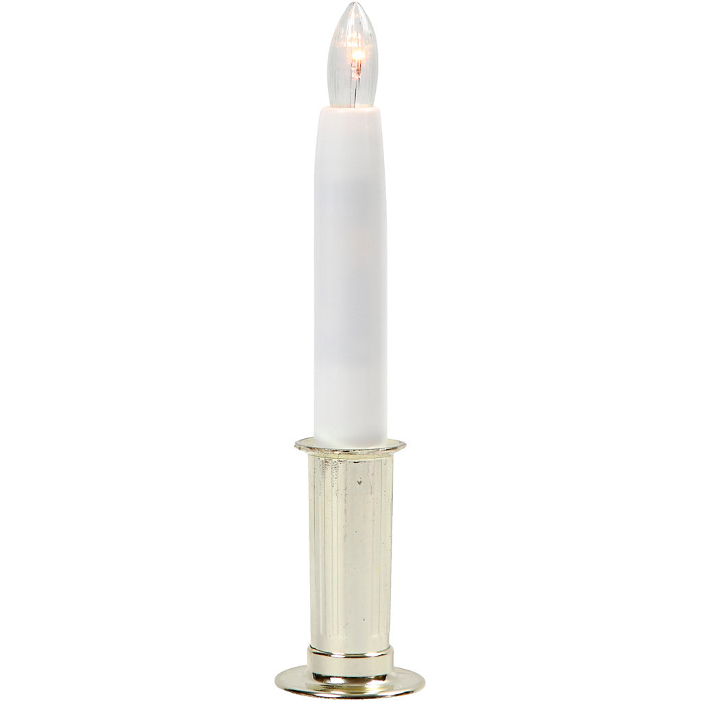 Creativ company bougie lucia, h: 18 cm, d 2 cm, 1 pièce